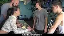 Stunning Euro Teen Gets Talked In To Giving A Blowjob For Cash 5 Stunning Euro Teen Gets Talked In To Giving A Blowjob For Cash 5