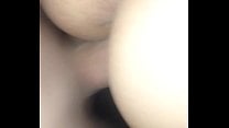 Girlfriend gets fucked and cum on ass
