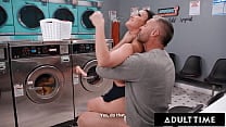 ADULT TIME   Sneaky Public Laundromat With Stranger Fuck For Insatiable Slut Jennifer White  ADULT TIME   Sneaky Public Laundromat With Stranger Fuck For Insatiable Slut Jennifer White