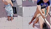 Me Follo a mi Hijastra Caliente al Lado de su Mama en la Cocina Cartoon Hentai Me Follo a mi Hijastra Caliente al Lado de su Mama en la Cocina Cartoon Hentai