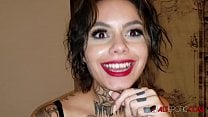 Genevieve Sinn fucked after getting a face tattoo
