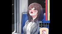 Gameplay Using the magic masturbator on Office Lady in train Hentai Game Gameplay Using the magic masturbator on Office Lady in train Hentai Game