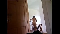 Naked in the Hallway