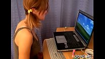 Youthful hottie gets seduces by a much mature gentleman Youthful hottie gets seduces by a much mature gentleman