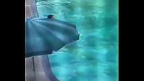 OMG guy i just met gets naked in my pool