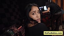 Distracted sound engineer seduced for a blowjob by natural busty brunette teen   Nia Bleu  Brett Maker Distracted sound engineer seduced for a blowjob by natural busty brunette teen   Nia Bleu  Brett Maker