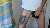 I watch her fucking her hairy pussy dildo and masturbating my shaved pussy Girls fly orgasm I watch her fucking her hairy pussy dildo and masturbating my shaved pussy Girls fly orgasm