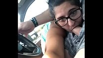 Wife takes a ride with me let rsquo s me fuck her like a slut