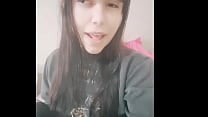 Petite teen showing her small tits and tight pussy Hana Lily