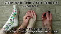 Older Hands Trim Little Toenails Older Hands Trim Little Toenails