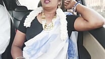 Bhabi car sex  Telugu dirty talks 