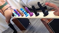 Choosing the Best of the Best Doing a New Challenge Different Dildos Test with Bright Orgasm at the end Of course Choosing the Best of the Best Doing a New Challenge Different Dildos Test with Bright Orgasm at the end Of course