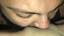 Eating my girlfriend pussy so she lets me out tonight