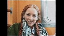 Red Head On Train