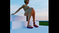 Fortnite R34 Sun Strider Fucks Herself with Big Dildo Fortnite R34 Sun Strider Fucks Herself with Big Dildo