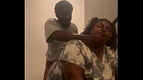 Sexy BBW Remi getting nutted on in the stairwell