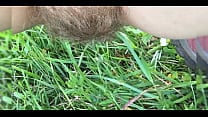 Risky pee outside compilation at the nature Risky pee outside compilation at the nature