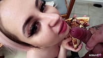 German Pizza Delivery Guy suprised by crazy Teen and fuck her Asshole without condom in POV before cum on her Pizza German Pizza Delivery Guy suprised by crazy Teen and fuck her Asshole without condom in POV before cum on her Pizza