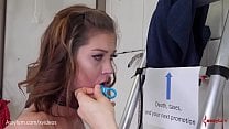 Cruel painal and ass to mouth for hot PAWG Leah Winters while quarantined with demented Dr Mercies