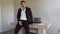 Office Boss Solo Tommy Wood Jerking his Cock Huge Cumshot Office Boss Solo Tommy Wood Jerking his Cock Huge Cumshot