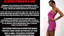 Extreme piercing pornstar Maria Fisting take huge buttplug up her ass amp anal prolapse extreme Extreme piercing pornstar Maria Fisting take huge buttplug up her ass amp anal prolapse extreme