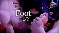 Kinky Rare Foot Play dry