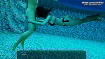Hot underwater blowjob deepthroat from a gorgeous black haired milf with a big ass and nice tits l My sexiest gameplay moments l Milfy City l Part  17