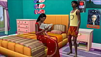 Indian step Brother had to share the same bed with his sister because of the guests Indian step Brother had to share the same bed with his sister because of the guests