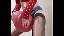 Sexy balloons mistress Elza Kom s Sexy balloons mistress Elza Kom s