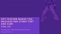Audio Only Your Hot Teacher Wants You To Stay After Class to Worship Her Sexy Feet and Cum Audio Only Your Hot Teacher Wants You To Stay After Class to Worship Her Sexy Feet and Cum
