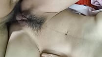 Big assed hairy creampie POV