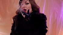 Ripping latex gloves rubber fetish and destroying clothes Arya Grander ASMR in fur coat Ripping latex gloves rubber fetish and destroying clothes Arya Grander ASMR in fur coat