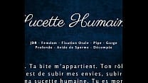 Sucette Humaine French audio oral fixation cum hungry