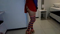 Taking pictures of her tits her boyfriend comes in and they fuck he shoots his cum on her round ass Taking pictures of her tits her boyfriend comes in and they fuck he shoots his cum on her round ass