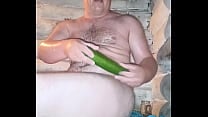 A Russian guy fucked his fat ass with a cucumber And even jerked off at the same time His friends filmed it on a hidden camera That 039 s how they found out he was gay