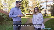 Public Agent Tight Spanish babe gives blowjob and fuck behind husbands back Public Agent Tight Spanish babe gives blowjob and fuck behind husbands back