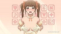 Hentai teen girl with pony tails masturbating to squirting orgasm Hentai teen girl with pony tails masturbating to squirting orgasm