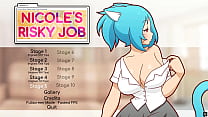 Nicole Risky Job  Hentai game PornPlay   Ep 4 the camgirl masturbated while looking at her tits exposed Nicole Risky Job  Hentai game PornPlay   Ep 4 the camgirl masturbated while looking at her tits exposed