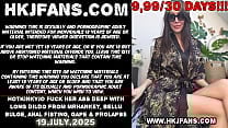 Hotkinkyjo fuck her ass deep with long dildo from mrhankey bellu bulge anal fisting gape amp prolapse Hotkinkyjo fuck her ass deep with long dildo from mrhankey bellu bulge anal fisting gape amp prolapse