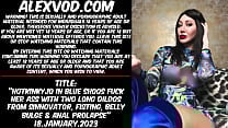 Hotkinkyjo in blue shoos fuck her ass with two long dildos from sinnovator fisting belly bulge amp anal prolapse Hotkinkyjo in blue shoos fuck her ass with two long dildos from sinnovator fisting belly bulge amp anal prolapse