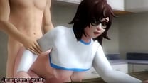 Mei is fucked in the ass Overwatch