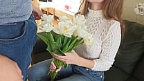 Gave her flowers and teen agreed to have sex creampied teen after sex with blowjob ProgrammersWife Gave her flowers and teen agreed to have sex creampied teen after sex with blowjob ProgrammersWife