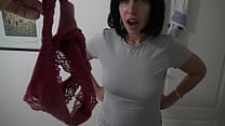 I caught my horny 18 year old stepson masturbating on my dirty panties     I caught my horny 18 year old stepson masturbating on my dirty panties