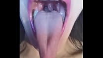 Some teasing for my mouth fetishist fans HD with sexy female dirty talk