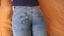 58 year old Latin mother in her bedroom very excited she calls the husband of the employee to record what she masturbates several times and asks him at the end to cum on her ass with the jeans on 58 year old Latin mother in her bedroom very excited she calls the husband of the employee to record what she masturbates several times and asks him at the end to cum on her ass with the jeans on