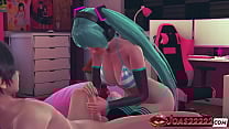 Hatsune Miku Rule34 3D Hentai ndash Big Boobs Gamer Girl Gives POV Handjob and Deepthroat Blowjob with Massive Cum Explosion All Over Her Body Hatsune Miku Rule34 3D Hentai ndash Big Boobs Gamer Girl Gives POV Handjob and Deepthroat Blowjob with Massive Cum Explosion All Over Her Body