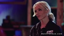 Dude hard fucks sweaty busty blonde babe Dude hard fucks sweaty busty blonde babe