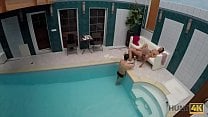HUNT4K  Pool was ideal place to pick up and penetrate girl for cash HUNT4K  Pool was ideal place to pick up and penetrate girl for cash