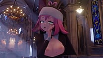  MMD  NUN STRIP TEASE   BLACKPINK   How You Like That