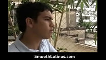 Cute latin twink Ariel jerking his fine gay video